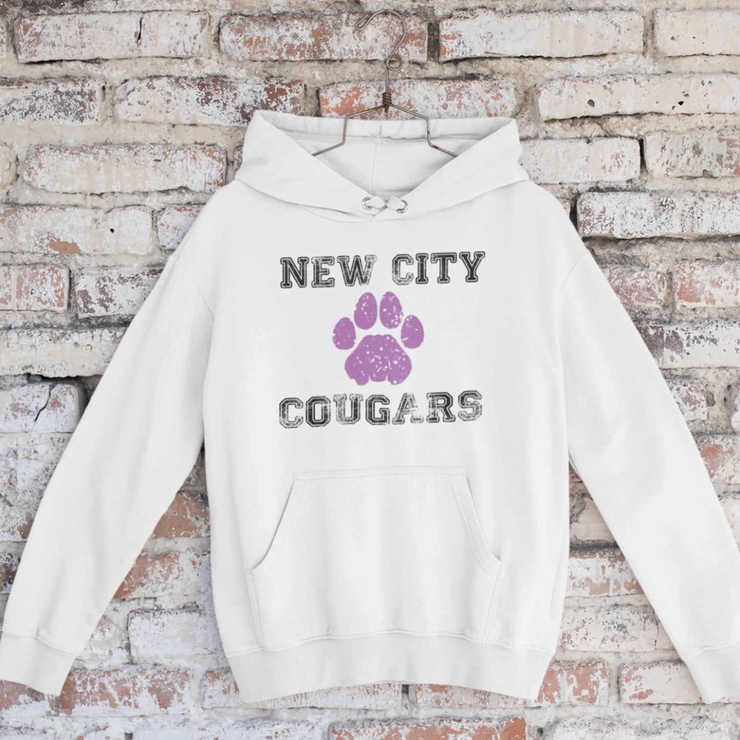 Unisex Cougars Hooded Sweatshirt - Cozy & Stylish Comfort - Pack Of: 1