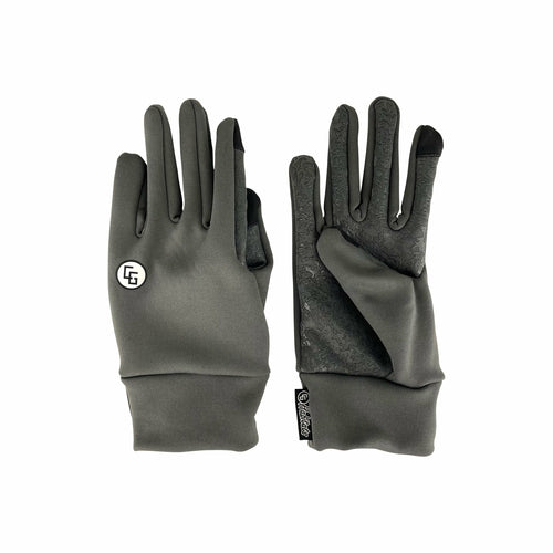 Unisex Thermal Liner Gloves - Water-Resistant Polyester-Elastane Blend for Cold Weather Protection