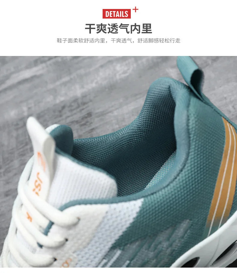 MDNG Men's Air Mesh Running Sneakers – Breathable Lightweight Trainers | Spring & Summer