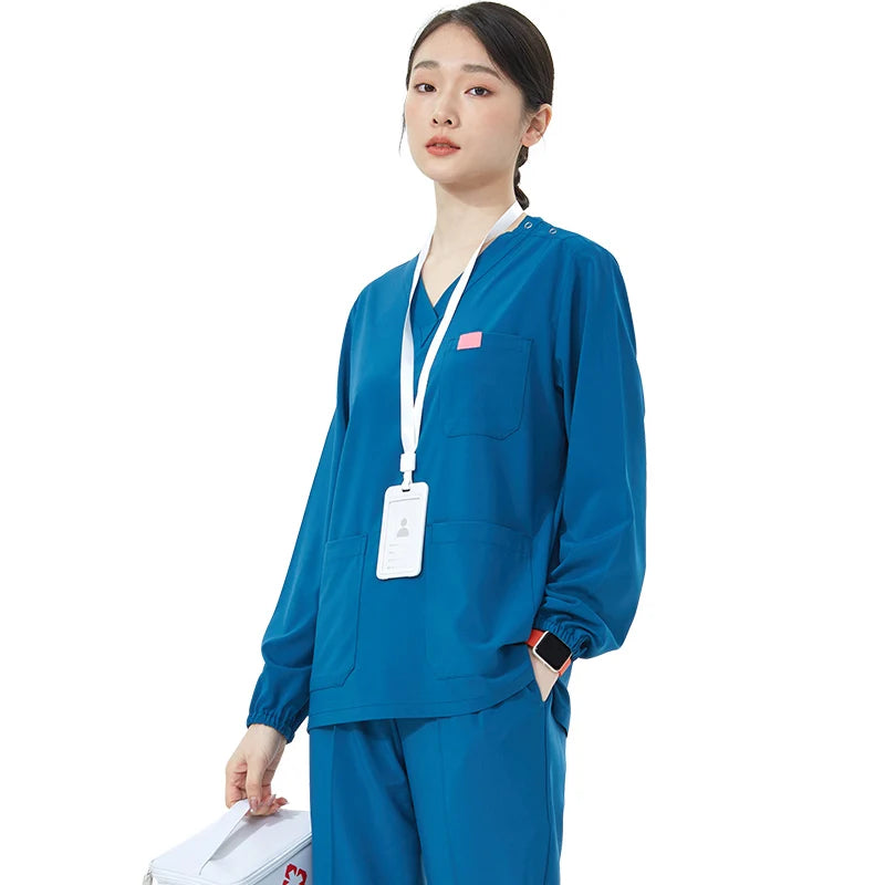Women's UltraAir™ Quick Dry Scrub Set | Eco-Friendly 4-Way Stretch Uniform | Ultimate Comfort & Performance in Medical Scrubs