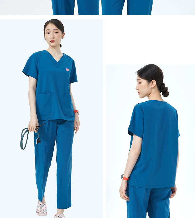 Women's UltraAir™ Quick Dry Scrub Set | Eco-Friendly 4-Way Stretch Uniform | Ultimate Comfort & Performance in Medical Scrubs