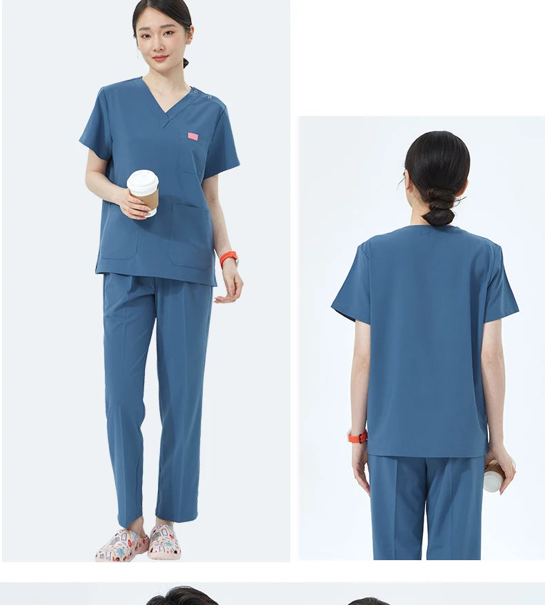 Women's UltraAir™ Quick Dry Scrub Set | Eco-Friendly 4-Way Stretch Uniform | Ultimate Comfort & Performance in Medical Scrubs