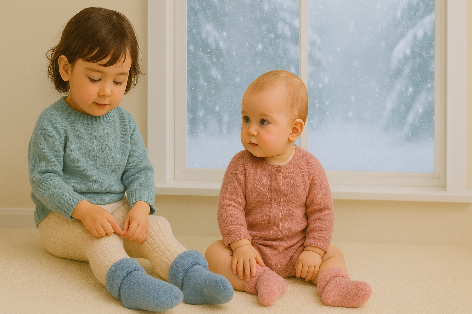 Unisex Babies & Kids Winter Socks