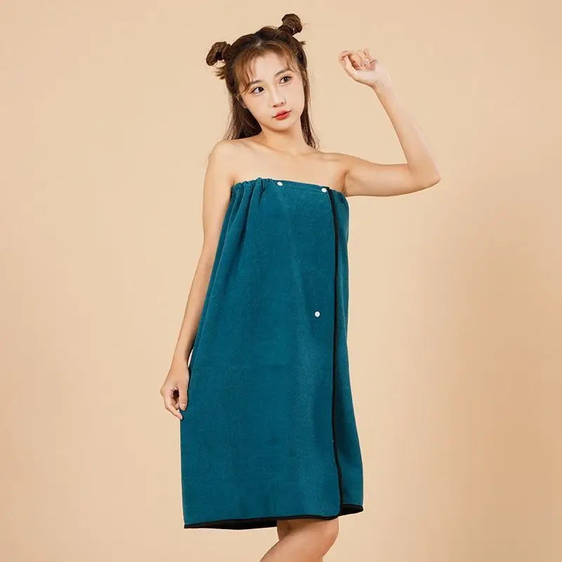 Women's Premium Bath Wrap/Robe Towels