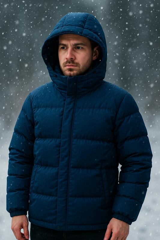 Men's 2024 Trendy Winter Jacket | Thickened Warm Padded Parka - Ideal for Couples.