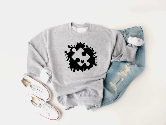 Women's Autism Awareness Sweatshirt | Supportive Graphic Crewneck