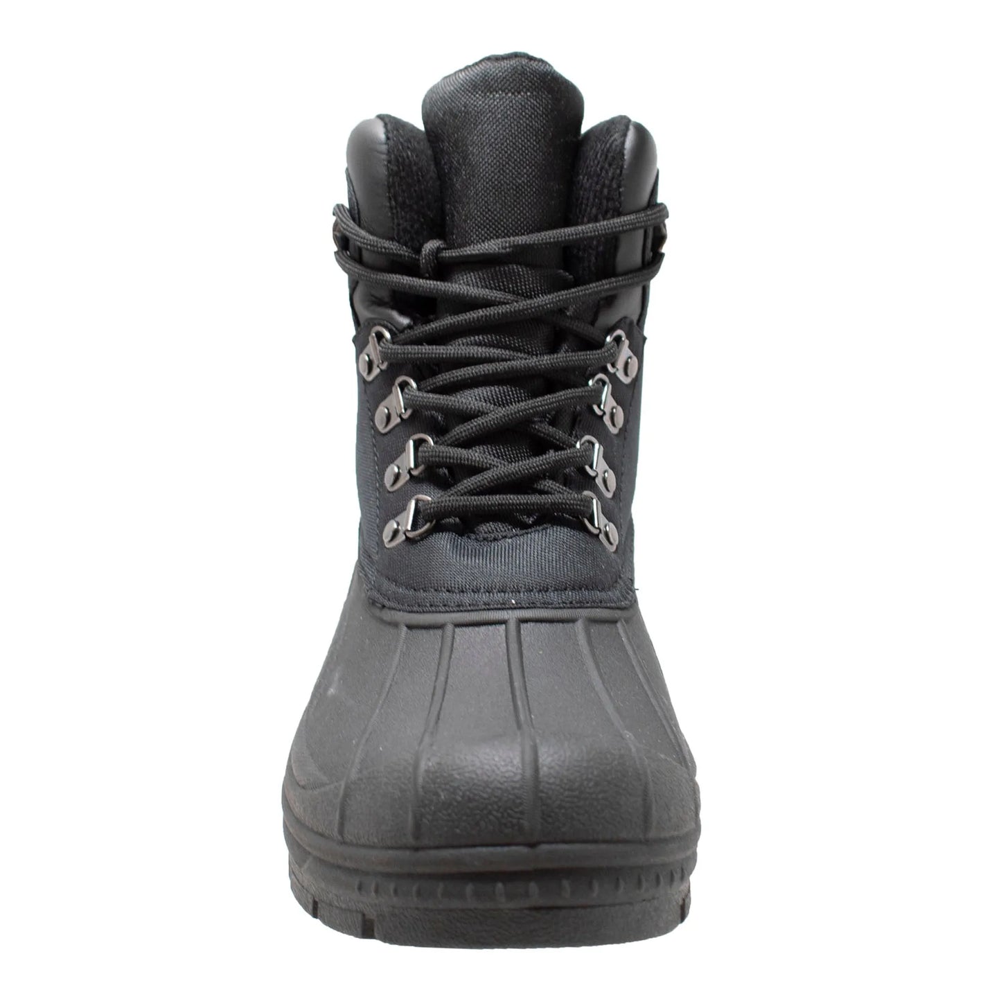 Men's Premium Nylon Winter Boots - Lace-Up Waterproof Insulated
