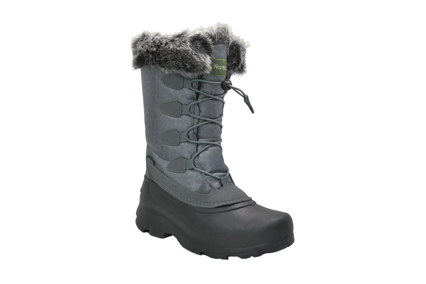 Unisex 3M Thinsulate Winter Boots - Waterproof Lace-Up Snow Boots - Faux Fur Insulated Footwear