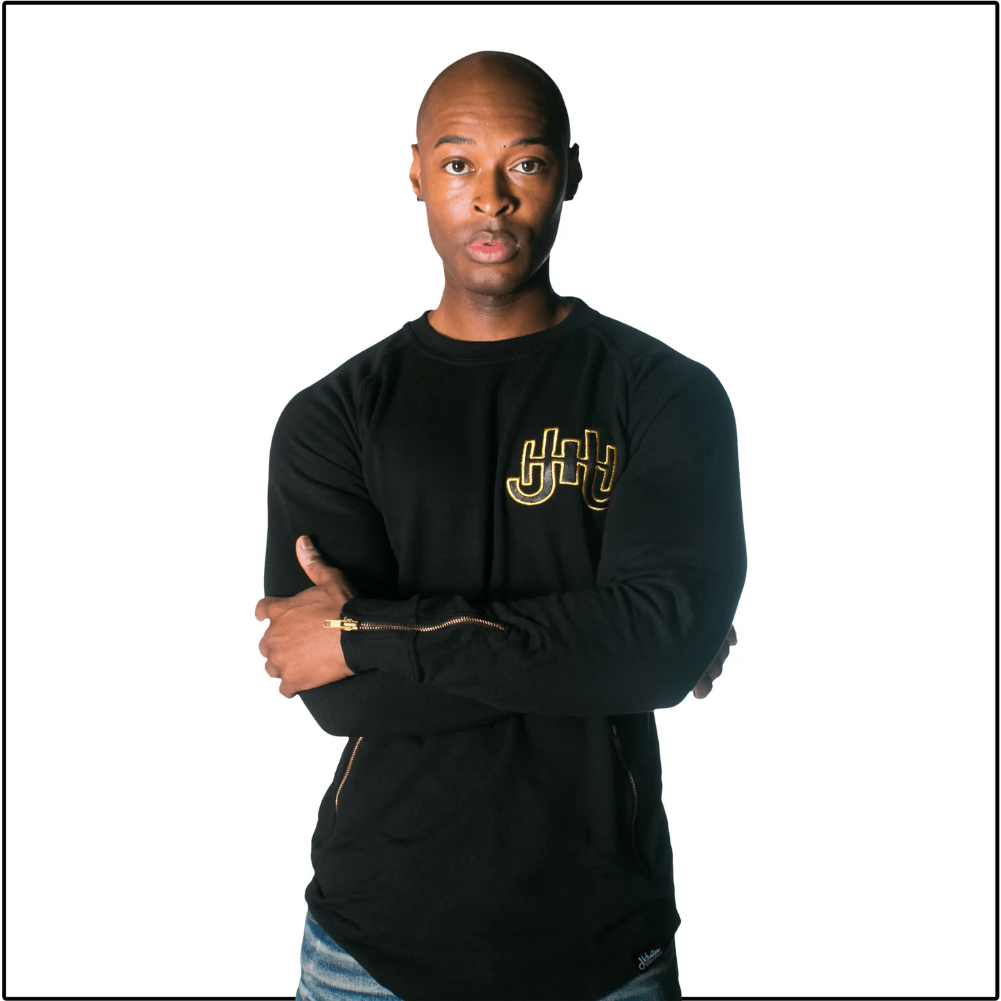 Men's JH Sweatshirt - Ultimate Comfort Blend (80% Cotton, 20% Polyester)