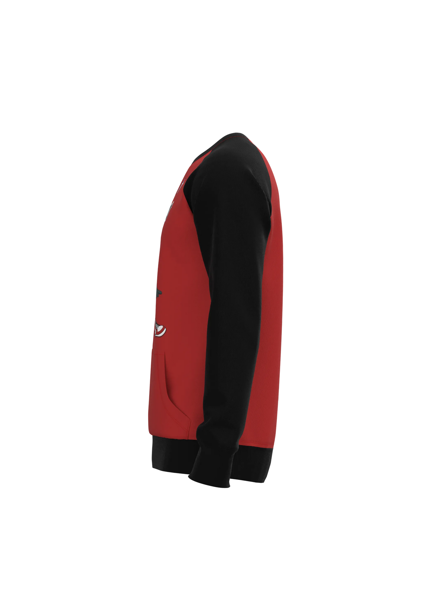 Men's Chicago MJH Raglan Sweatshirt - Cozy Cotton Blend