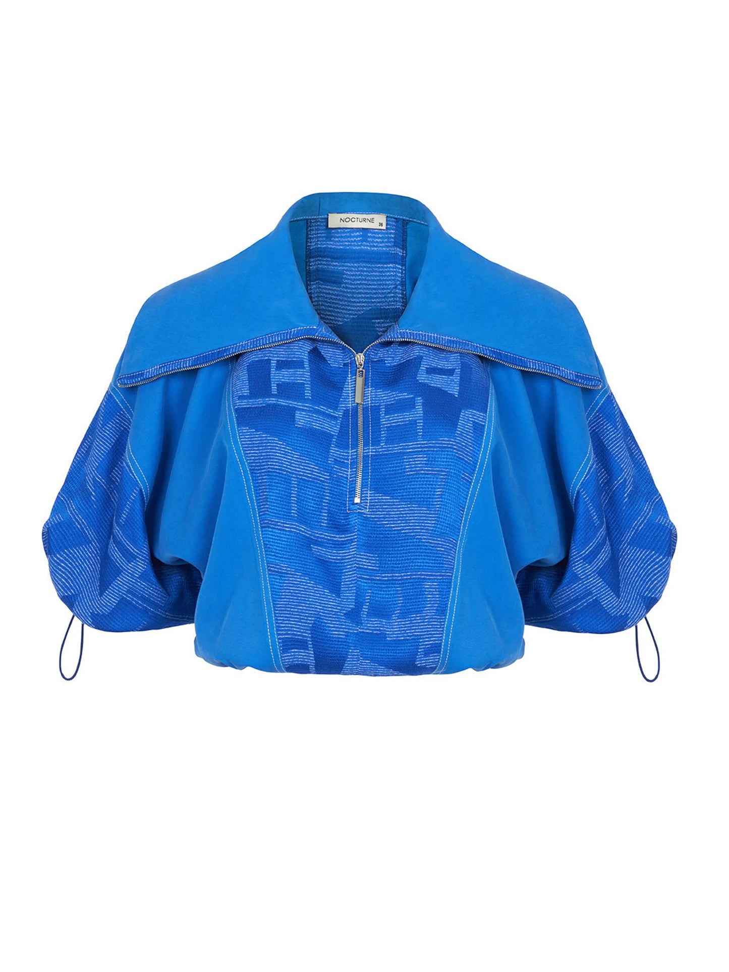 Women's Jacquard Crop Sweatshirt