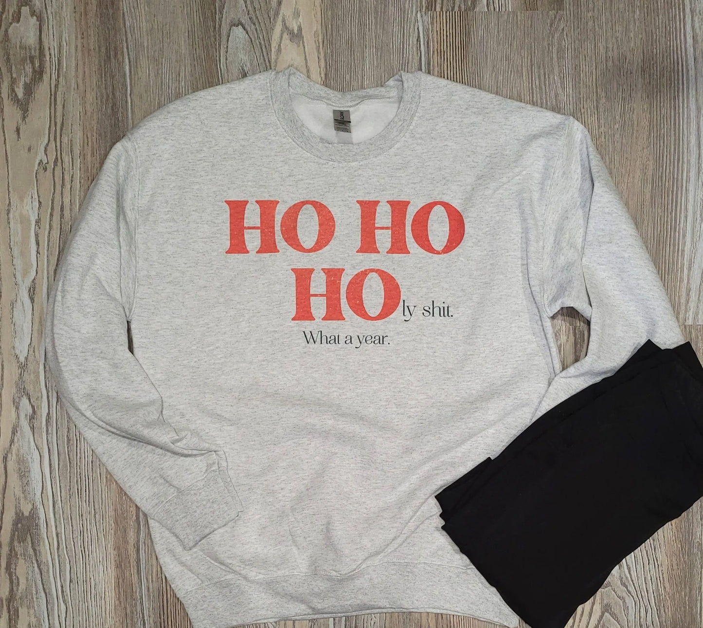 Unisex Ho Ho Ho Sweatshirt - Festive Comfort & Style!