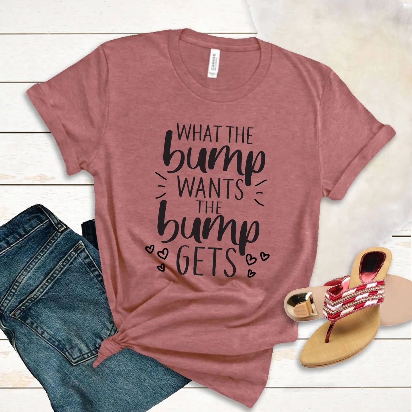 Women's Funny Maternity T-Shirt | Cute Pregnancy Graphic Tee | Baby Shower Gift