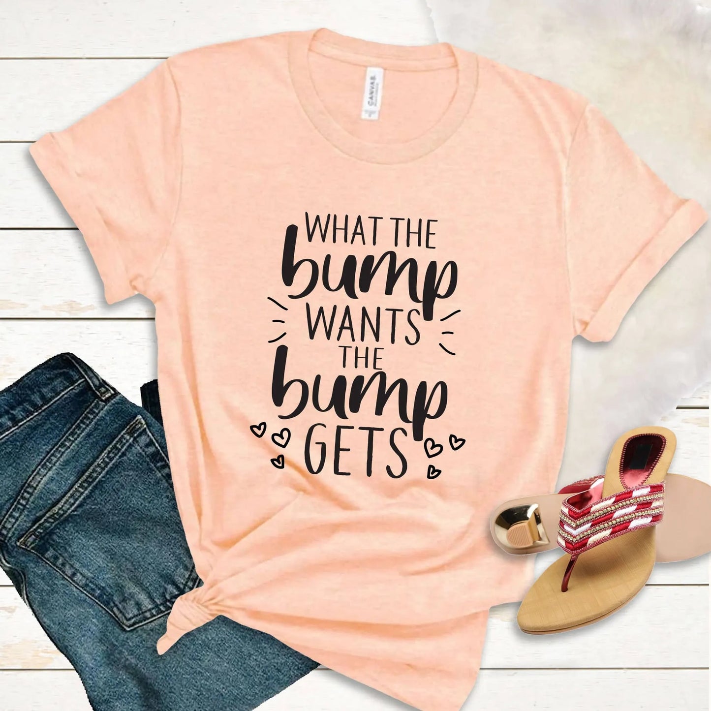Women's Funny Maternity T-Shirt | Cute Pregnancy Graphic Tee | Baby Shower Gift