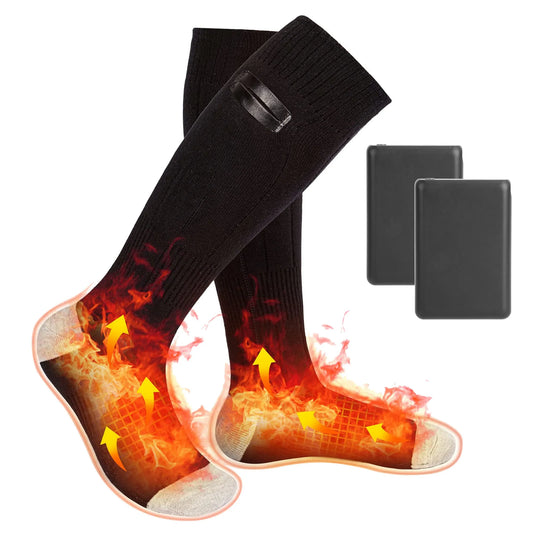 Unisex Rechargeable Heated Socks - Electric Thermal Socks