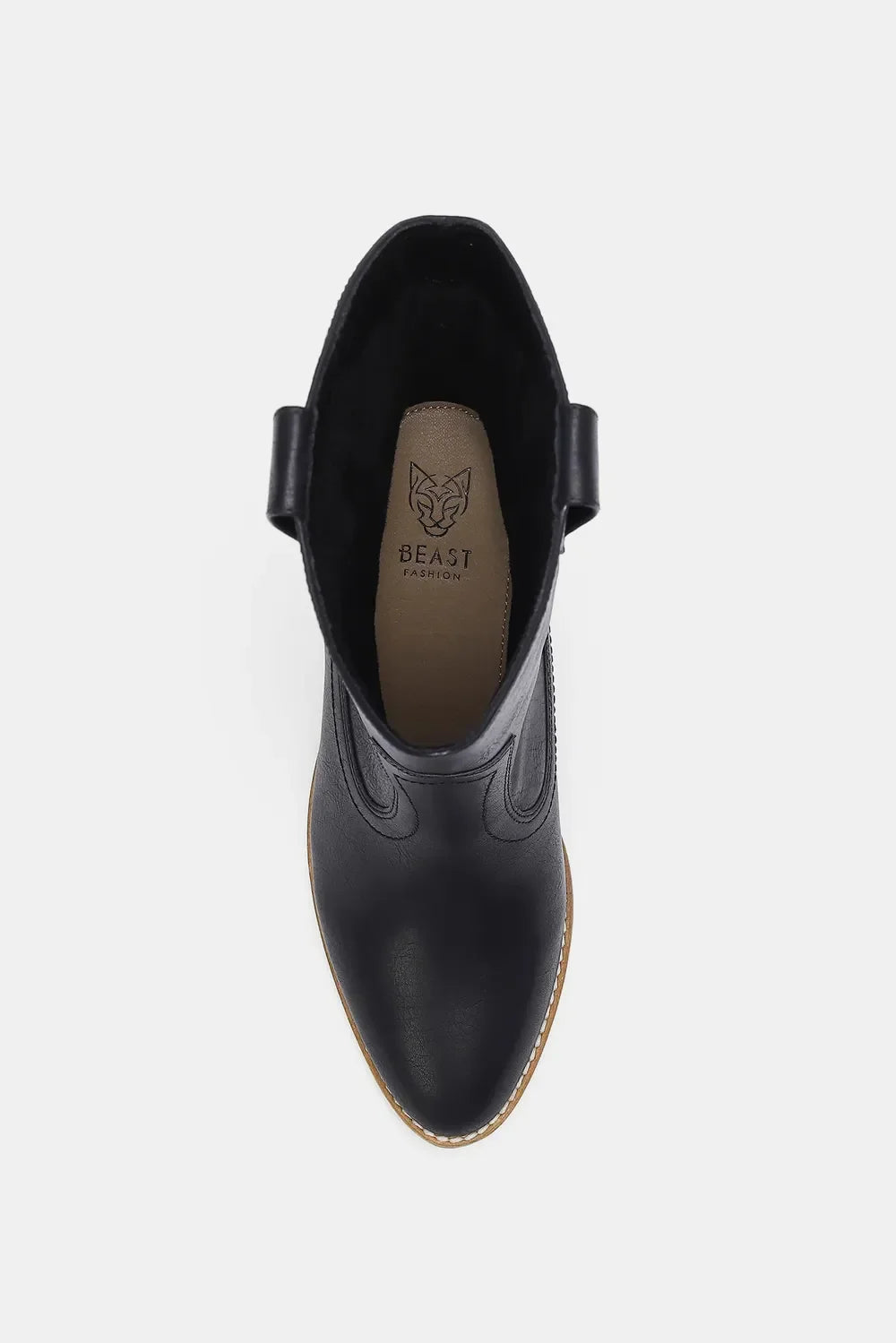 Women's Butterfly Cut Ankle Boots - Designer Point Toe Fashion Boots