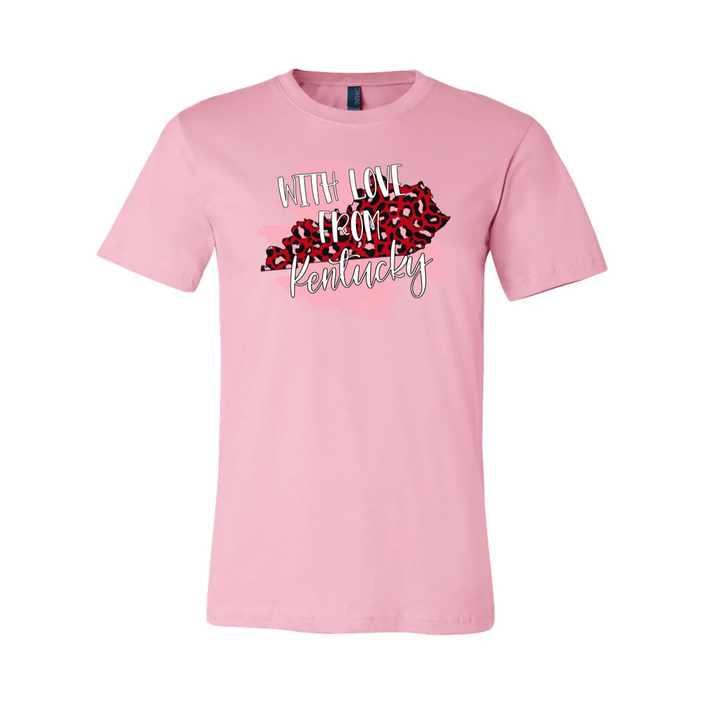 Unisex With Love from Kentucky T-Shirt - Soft Blend Comfort