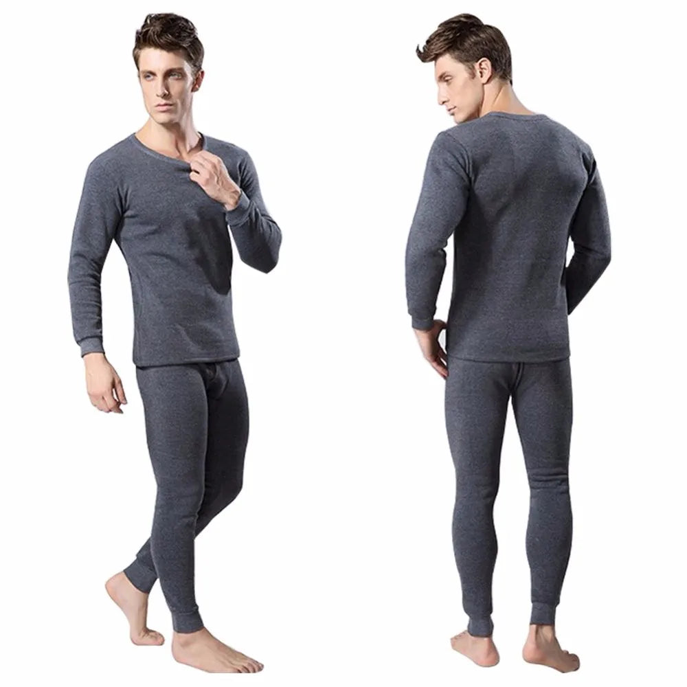 Men's NoEnName_Null Winter Thermal Underwear Set - Long Johns