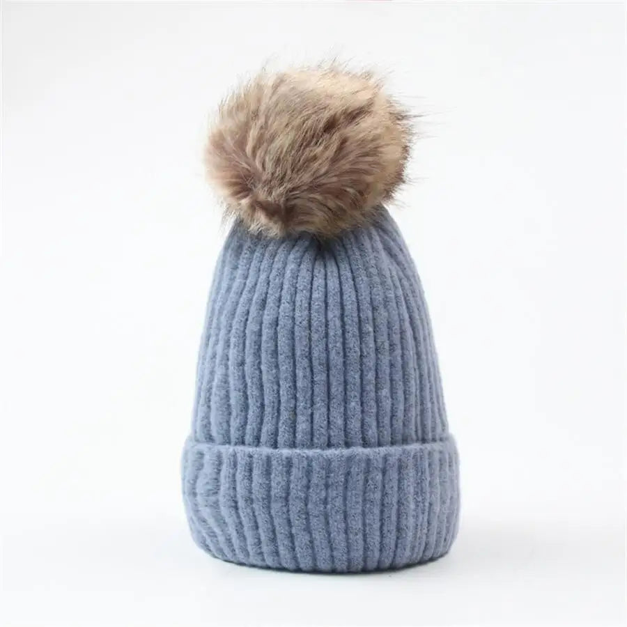 Women's Speelk 2021 Mohair Wool Knitted Beanie Hat