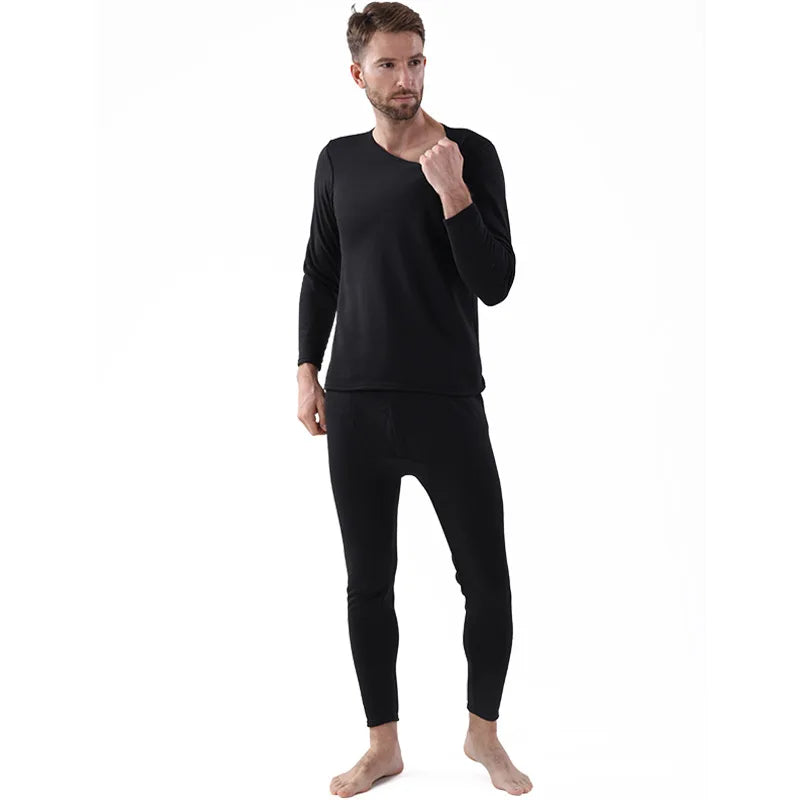 Men's NoEnName_Null Winter Thermal Underwear Set - Long Johns