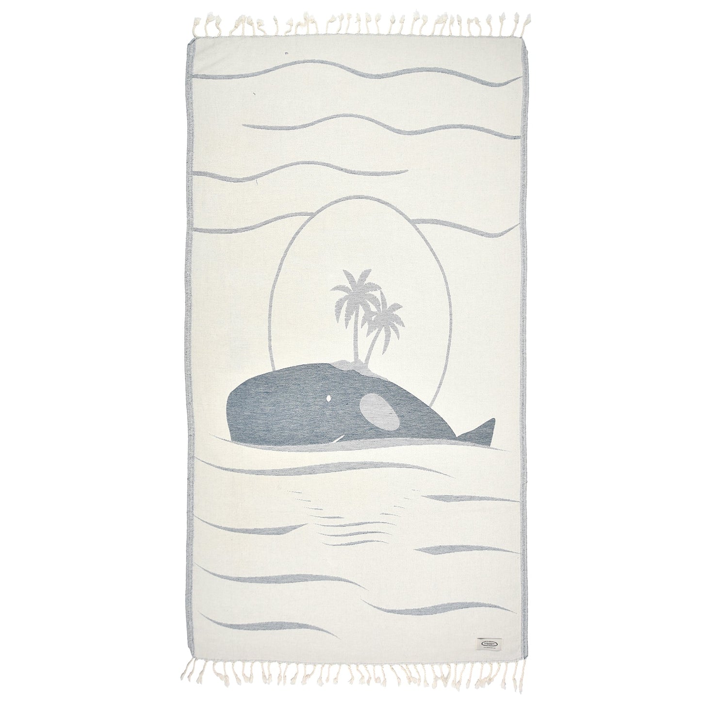Exclusive Oasis Peshtemal Beach Towel - 100% Oeko-Tex Cotton, Lightweight & Quick-Dry