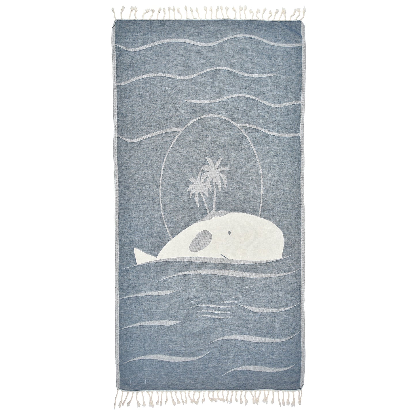 Exclusive Oasis Peshtemal Beach Towel - 100% Oeko-Tex Cotton, Lightweight & Quick-Dry