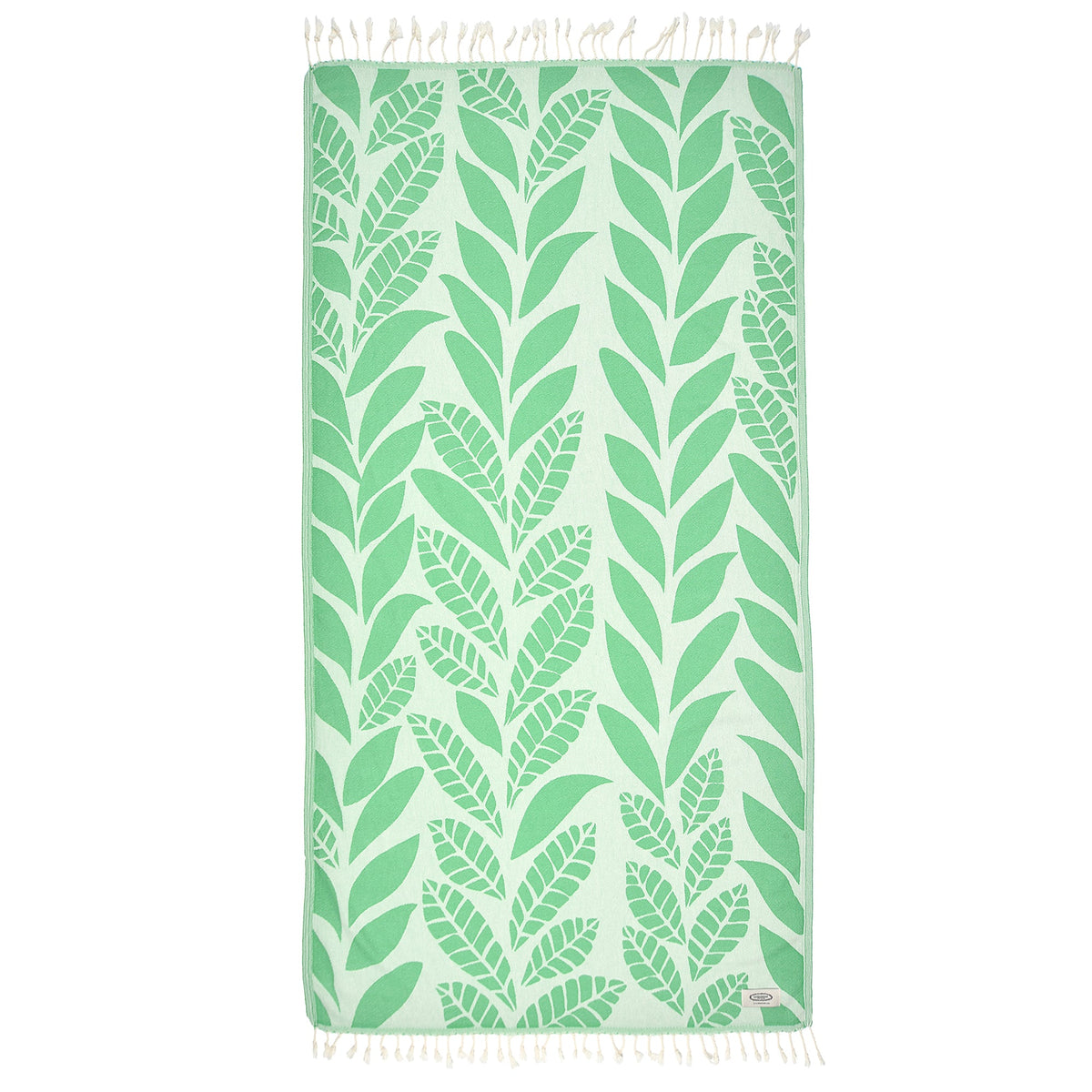 Premium Seaweed Turkish Peshtemal Beach Towel - 100% Oeko-Tex Cotton ...