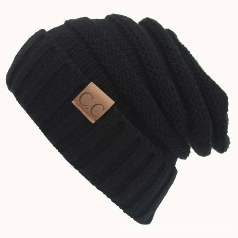 Women's Stylish Slouchy Beanie - Warm Knit Winter Hat