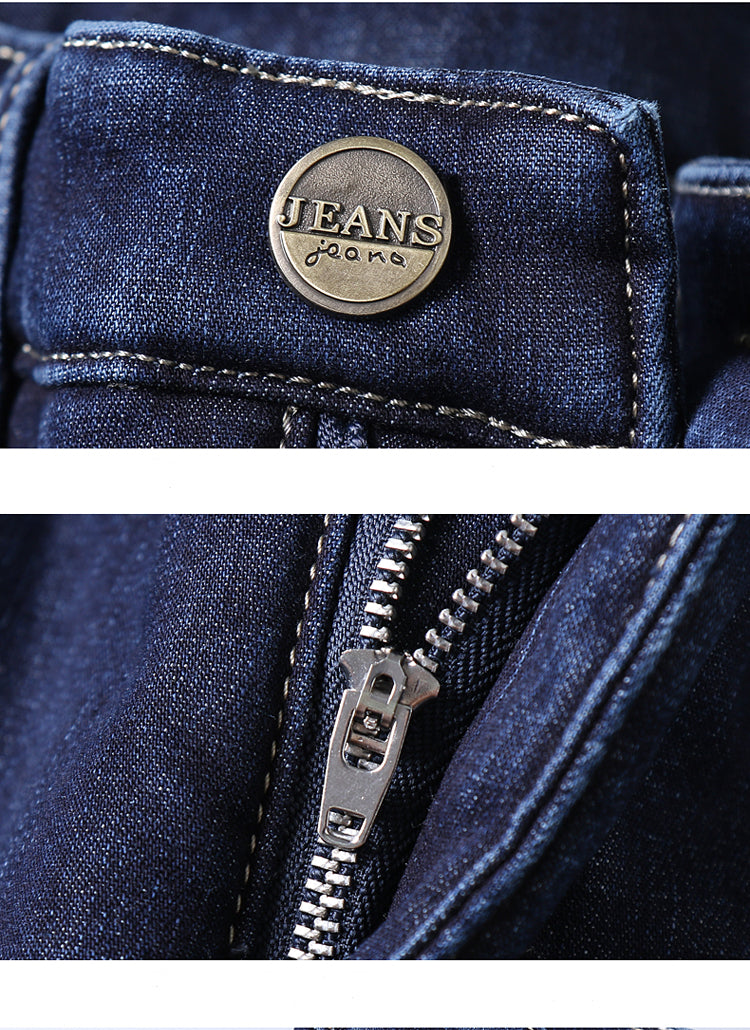 Men's Cozy Wool Velvet Jeans: Warm, Stylish & Versatile