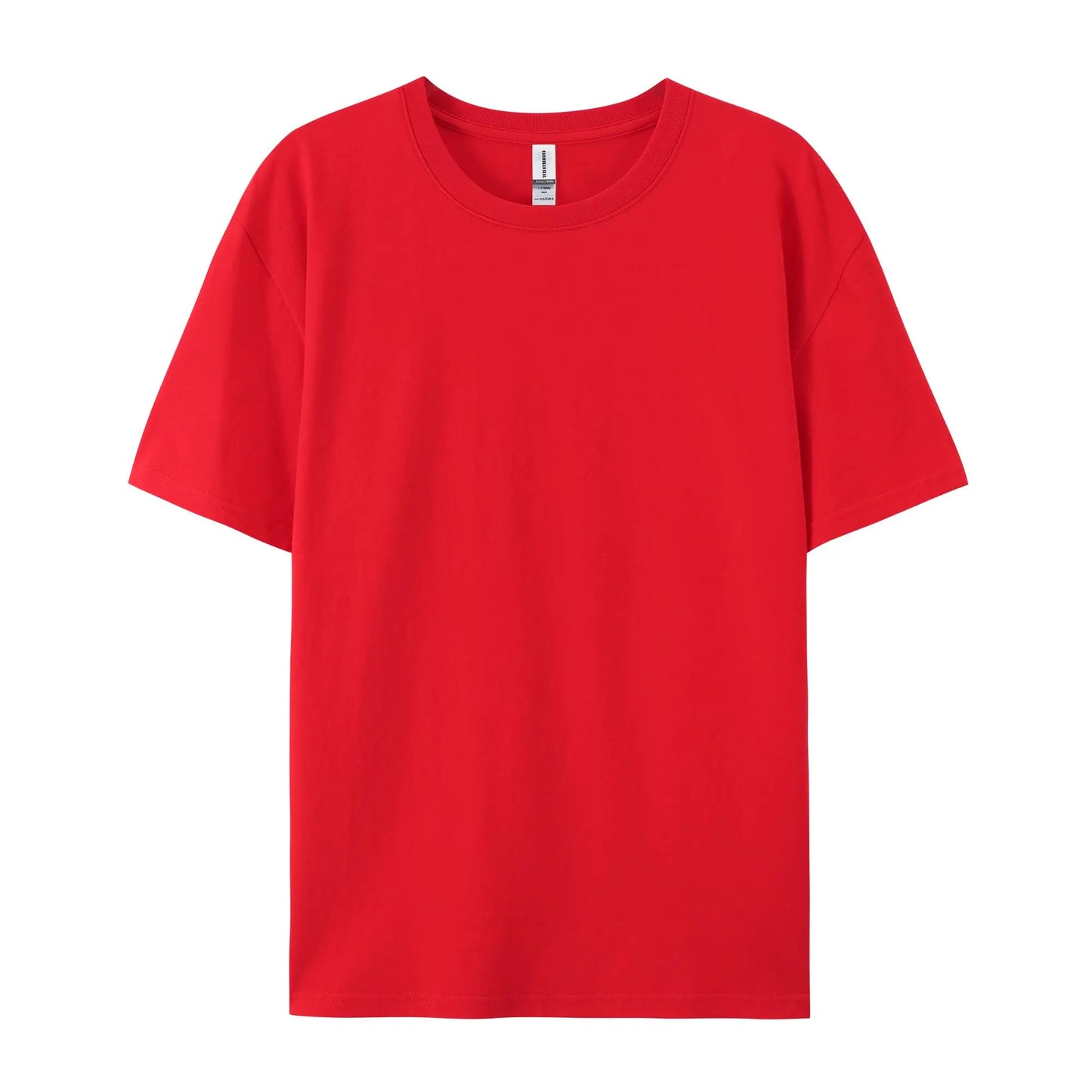 Teekossc Men's 100% Cotton Crew Neck T-Shirt | Breathable Summer Tee | Casual Short Sleeve Top – 20 Colors.