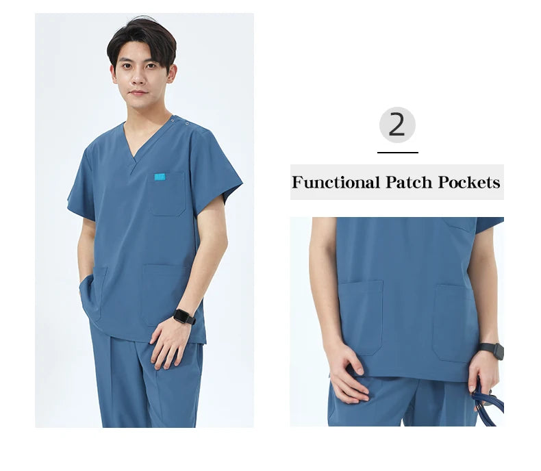 Women's UltraAir™ Quick Dry Scrub Set | Eco-Friendly 4-Way Stretch Uniform | Ultimate Comfort & Performance in Medical Scrubs