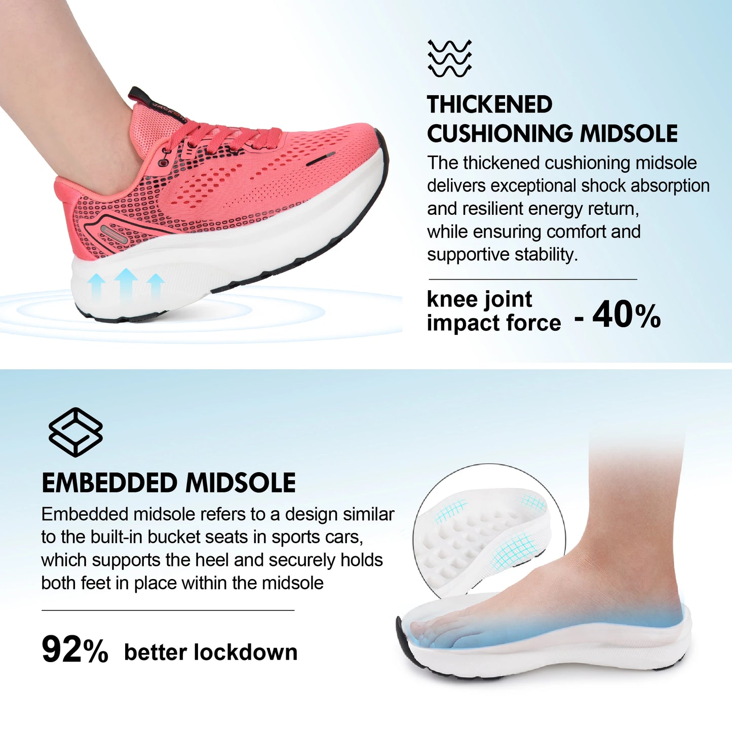 Women's Print Mesh Sneakers – Lightweight Lace-Up Athletic Shoes for Walking & Casual Wear.