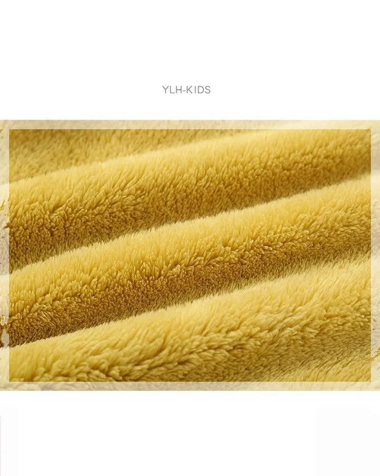 Unisex Kids Cotton Blend Winter Jacket - Warm Worsted Coat for Toddlers & Children 0-6Y