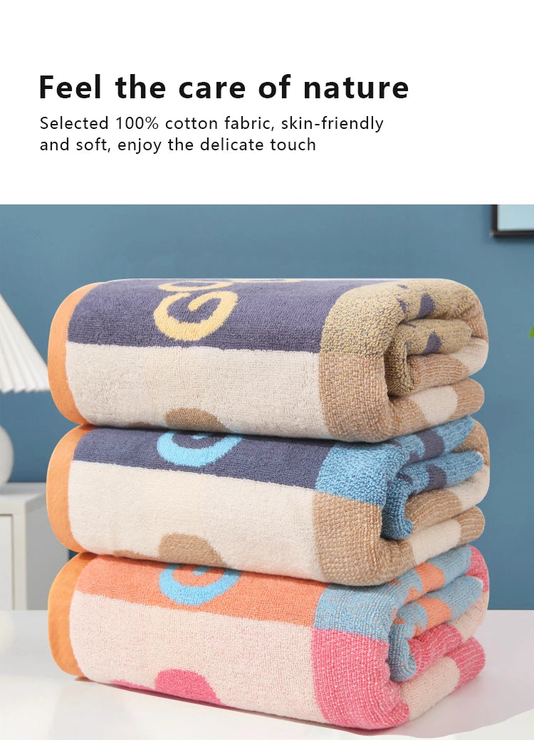 Premium 100% Cotton Bath Towels - Ultra Plush, Quick-Drying & Super Absorbent Spa-Quality Towels
