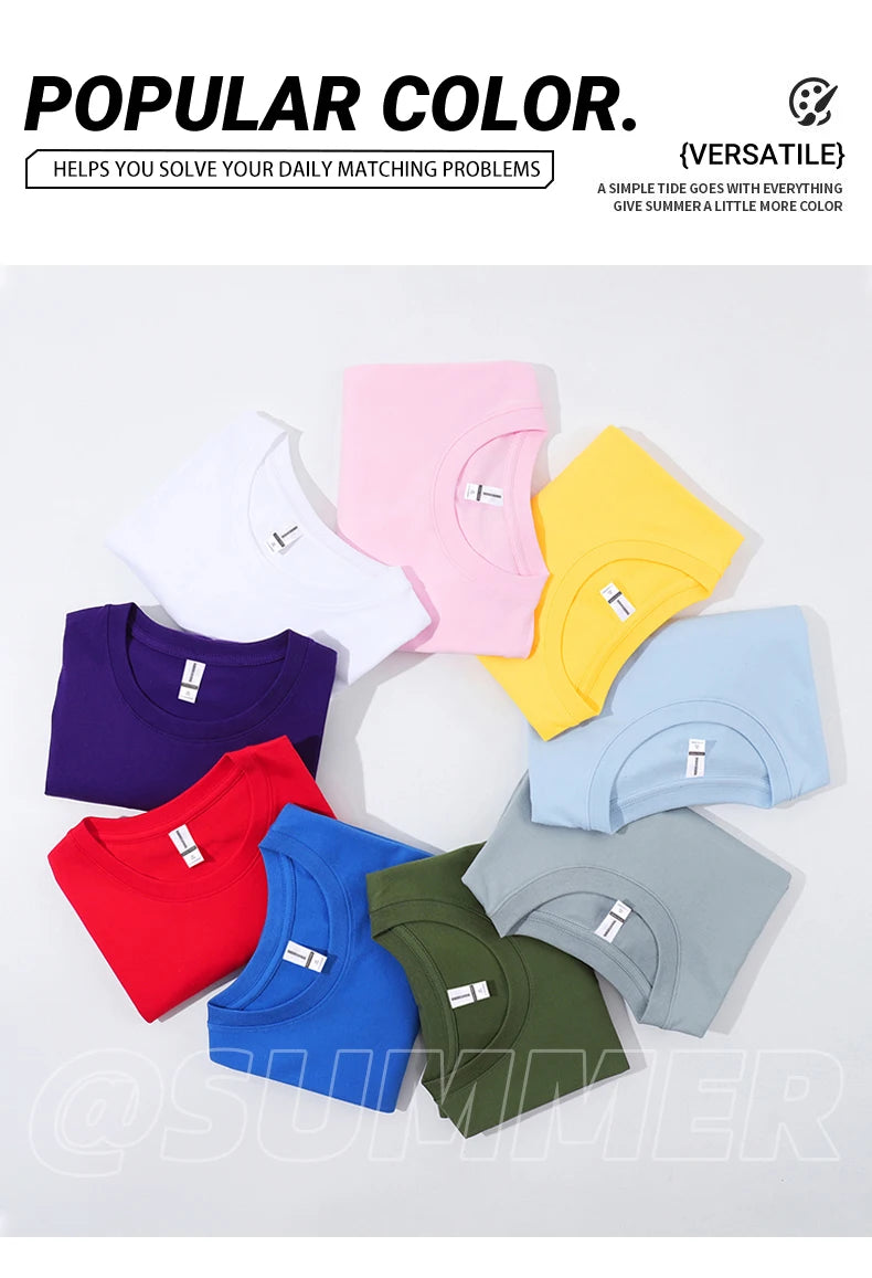 Teekossc Men's 100% Cotton Crew Neck T-Shirt | Breathable Summer Tee | Casual Short Sleeve Top – 20 Colors.