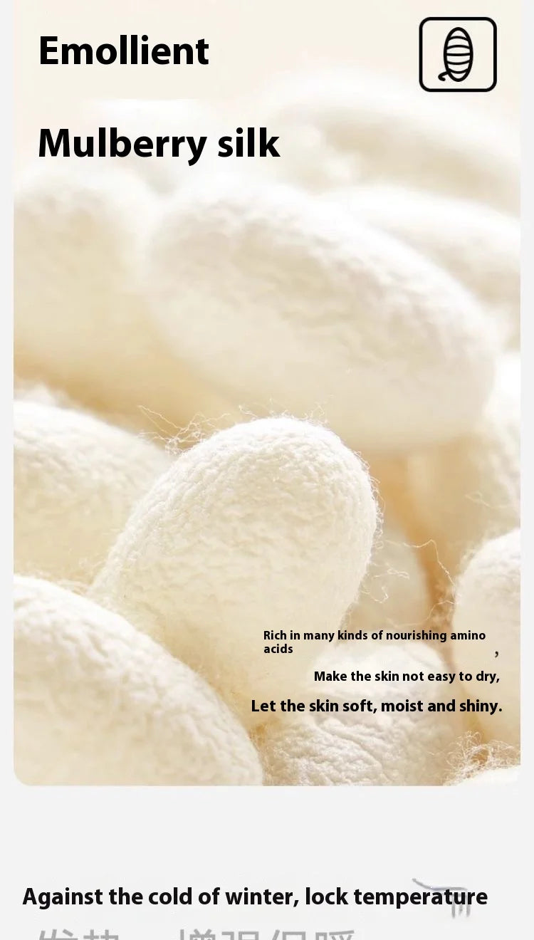 Women's Luxurious Cashmere Silk Striped Thermal Suit for Ultimate Comfort – Fall & Winter Bottoming Underwear"