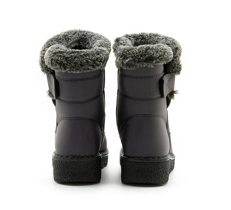 Women's HAJINK Waterproof Winter Ankle Boots with Fur