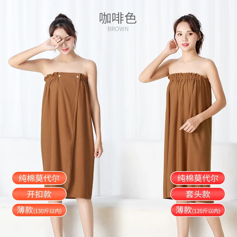 Women's Versatile Microfiber Bath Wrap - Premium Soft Handmade Towel for Spa, Salon, Sauna & Home