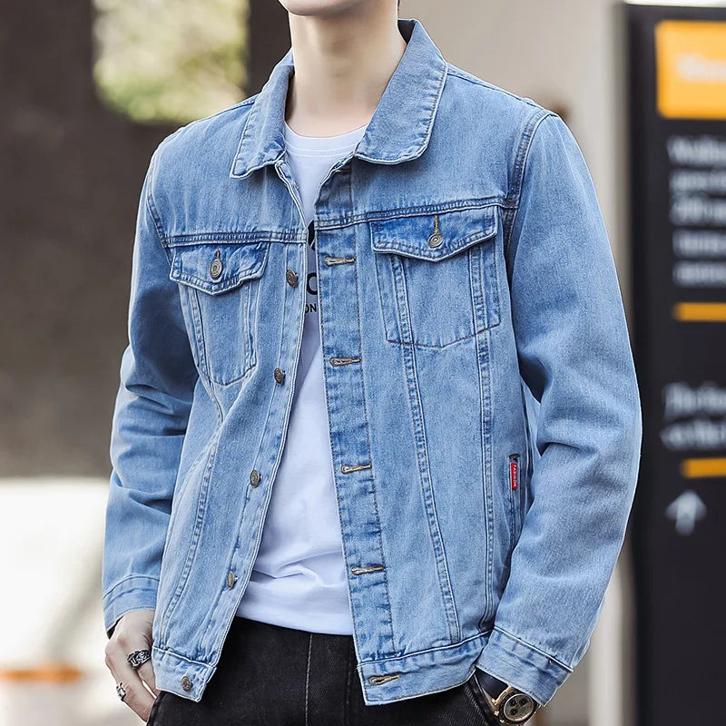 Men's 2024 Plus Size Padded Denim Cotton Jacket - Thicker, Warmer, and Stylish Winter Essential!"