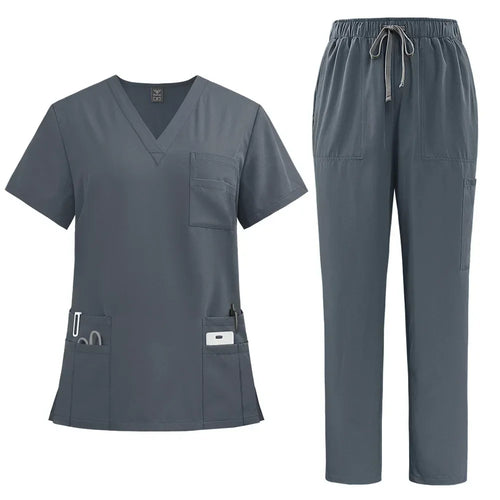 Unisex Medical Uniforms Men Women Nursing Clothes Beauty Costume Nurse