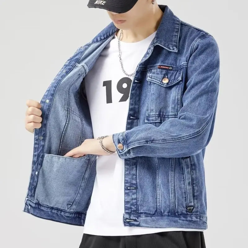 Men's 2024 Plus Size Padded Denim Cotton Jacket - Thicker, Warmer, and Stylish Winter Essential!"
