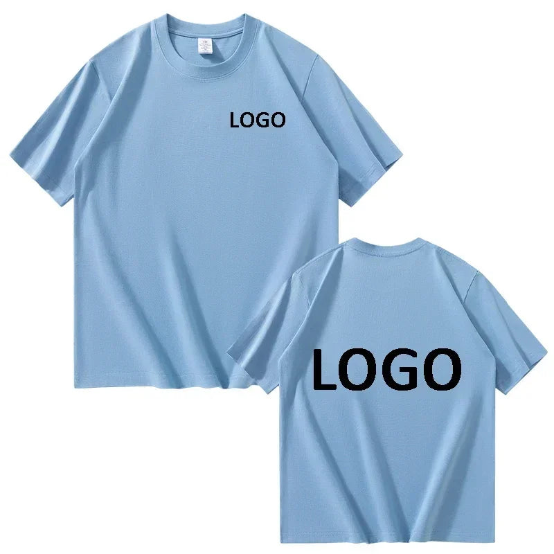 Unisex Y2K Custom Print T-Shirt | 100% Cotton Breathable O-Neck Tee | Casual Streetwear Short Sleeve Top – 10 Colors