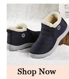 Women's 2024 Waterproof Ankle Snow Boots with Fur