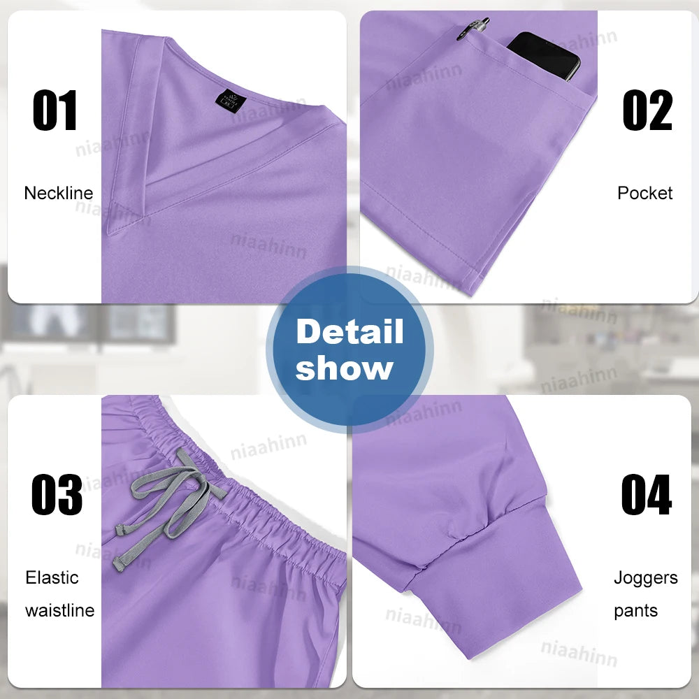 Premium Unisex Medical Scrubs - Stylish & Comfortable Workwear