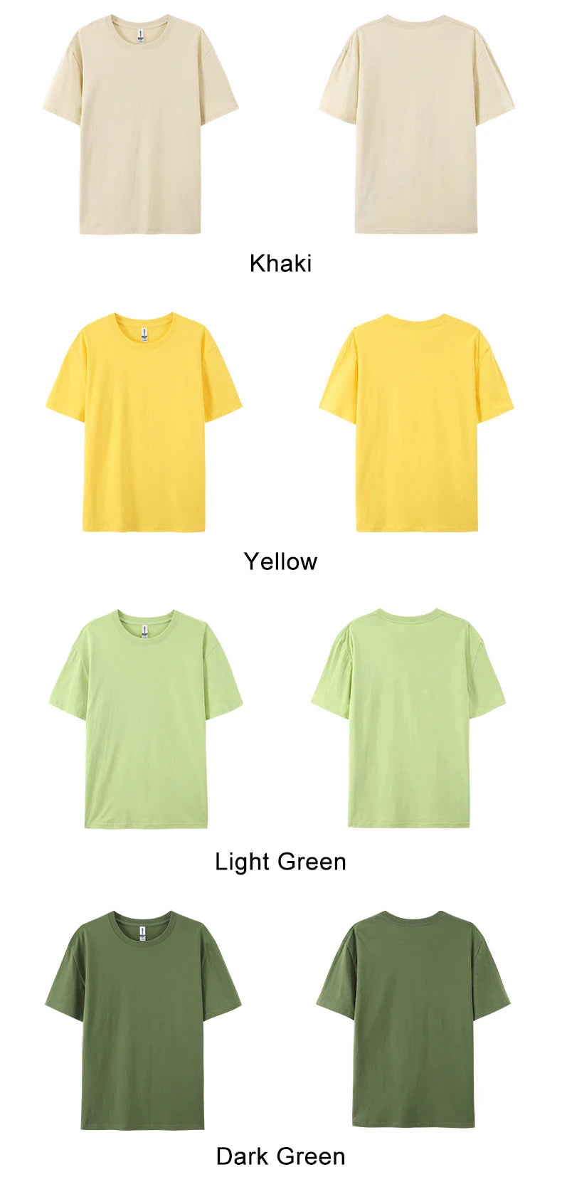 Teekossc Men's 100% Cotton Crew Neck T-Shirt | Breathable Summer Tee | Casual Short Sleeve Top – 20 Colors.