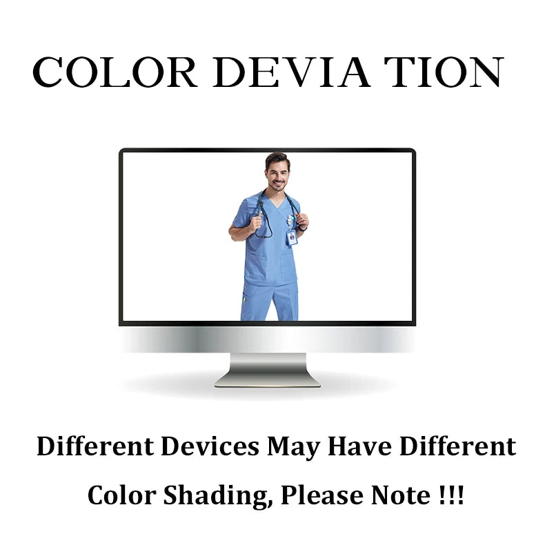 Men's Breathable Medical Scrubs Set - Stylish Hospital Nursing Uniforms for Doctors & Nurses