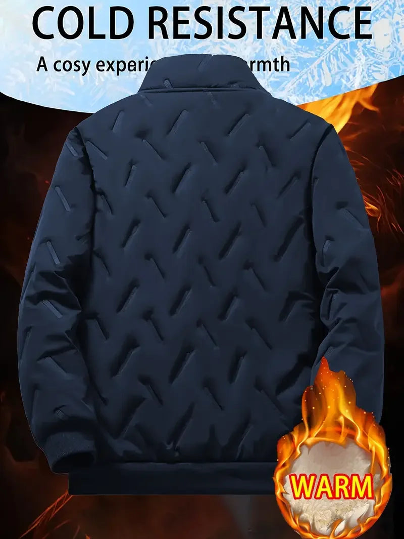 Men's Winter Tracksuit Set - Insulated Jacket & Pants | Warm Athletic Suit
