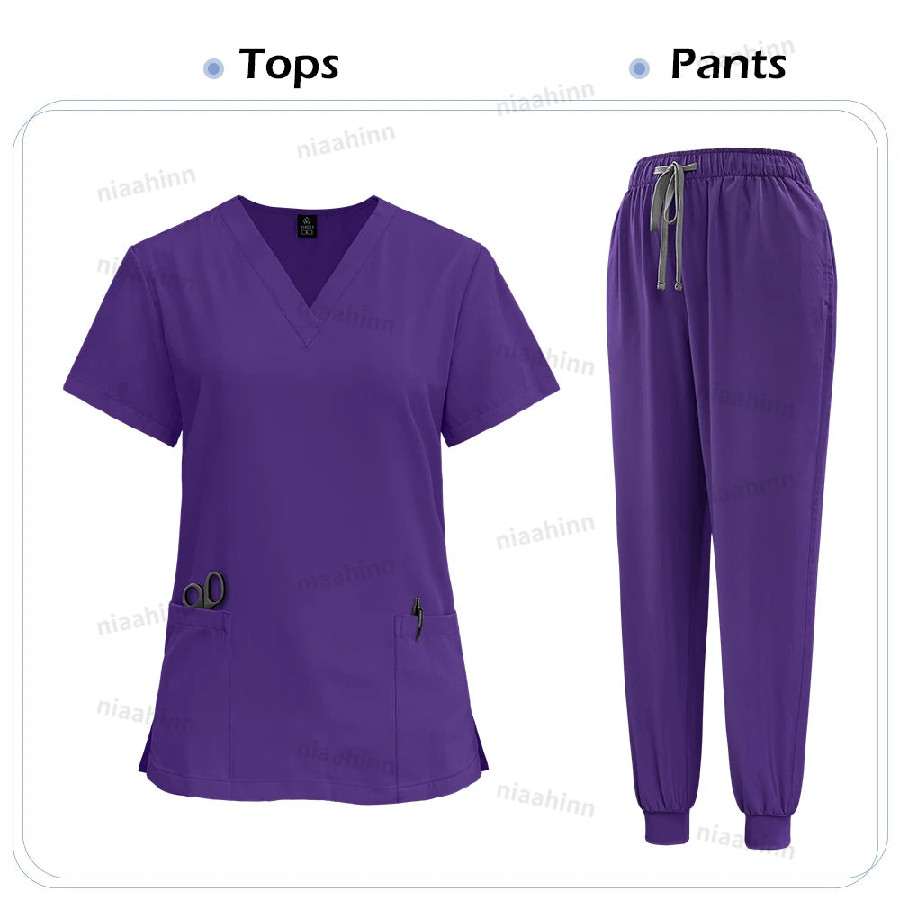 Premium Unisex Medical Scrubs - Stylish & Comfortable Workwear