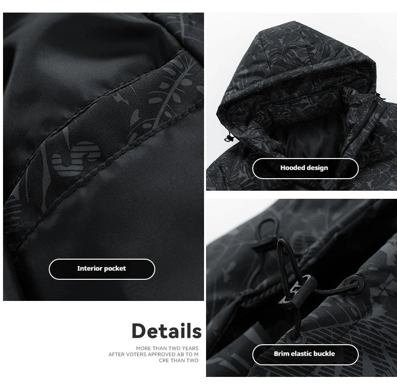 Men's 2024 Trendy Winter Jacket | Thickened Warm Padded Parka - Ideal for Couples.