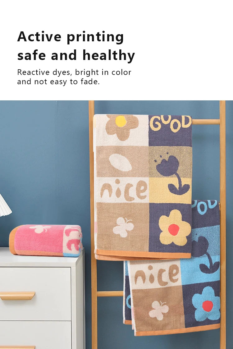 Premium 100% Cotton Bath Towels - Ultra Plush, Quick-Drying & Super Absorbent Spa-Quality Towels